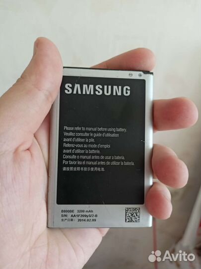 Аккумулятор Samsung b800be N9000 Galaxy note 3