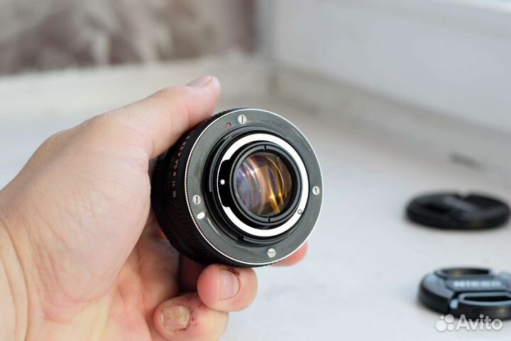 Объектив Helios 44м-6 Nikon F