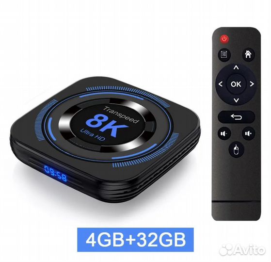 Прошитая смарт тв приставка 8К