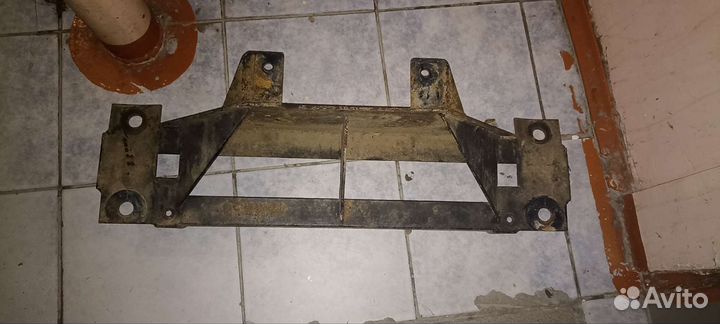 Площадка под лебёдку в штатный бампер Hover h3