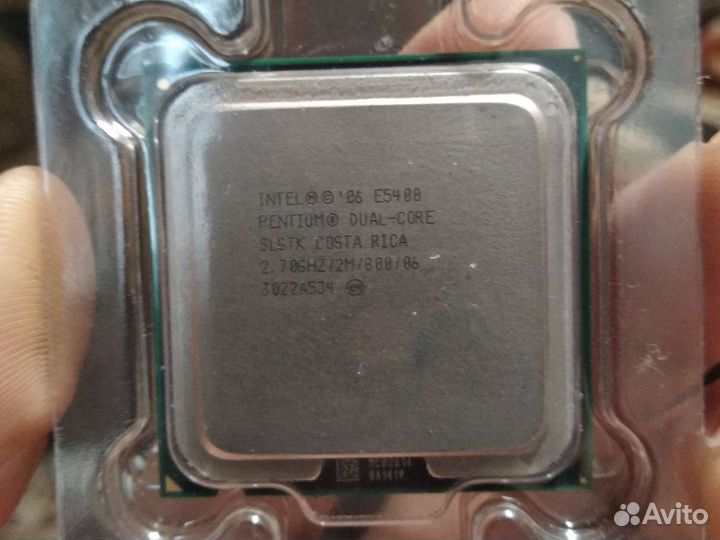 Процессор pentium dual core e5400 2.7gz
