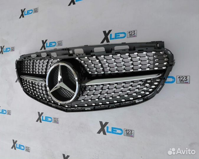 Решетка радиатора Mercedes W212 w 212 amg Diamond