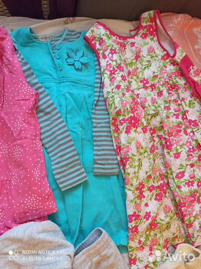Вещи для девочки пакетом 116-128