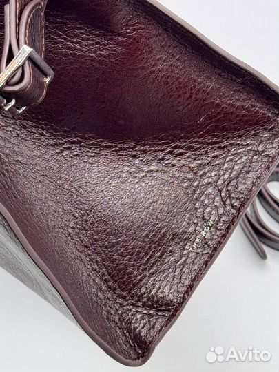 Сумка The Row margaux мятая кожа