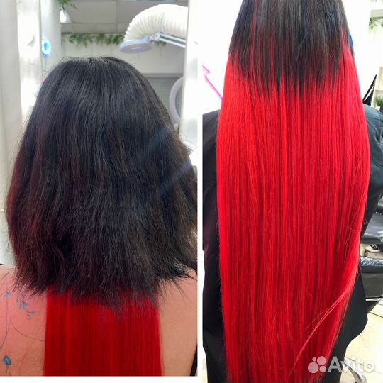 Волосы для наращивания + наращивание в подарок