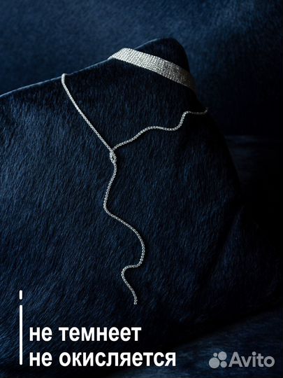 Чокер со стразами