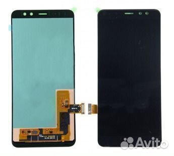 Дисплей для Samsung A530F в сборе Черный - (In-Cel