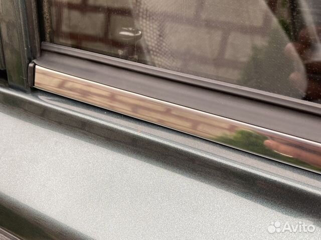 Уплотнитель стекла жигули дверные хромированные