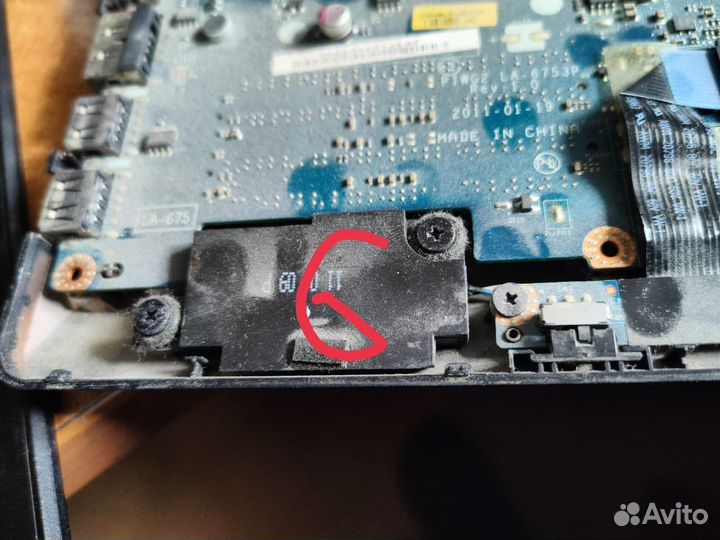 Ноутбук Lenovo G570 на запчасти