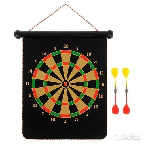 Дартс с магнитным полотном 30см