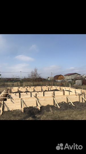 Фундаментные работы