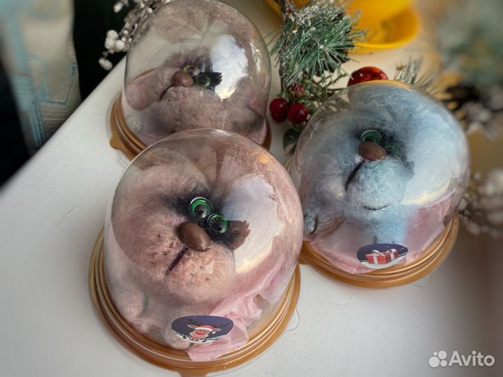 Зайцы, коты - магниты (на заказ)