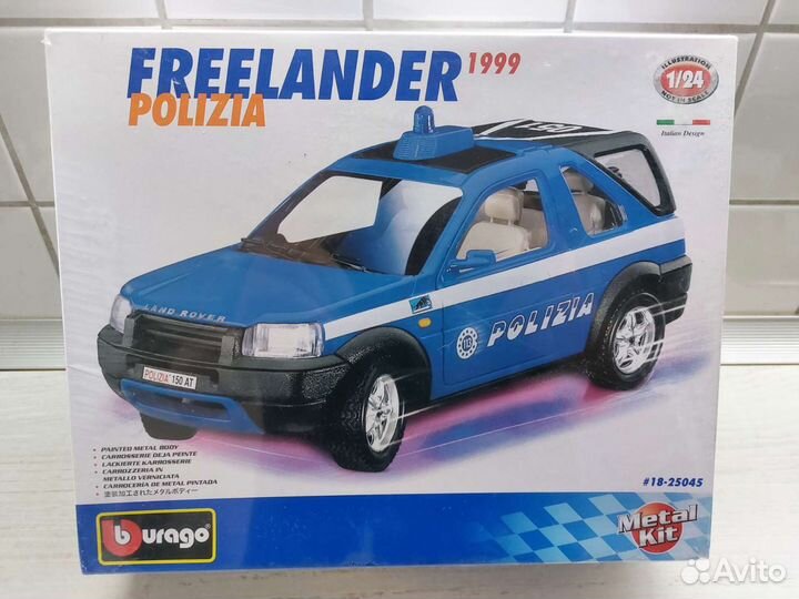 Сборная модель Land Rover Freelander 1:24