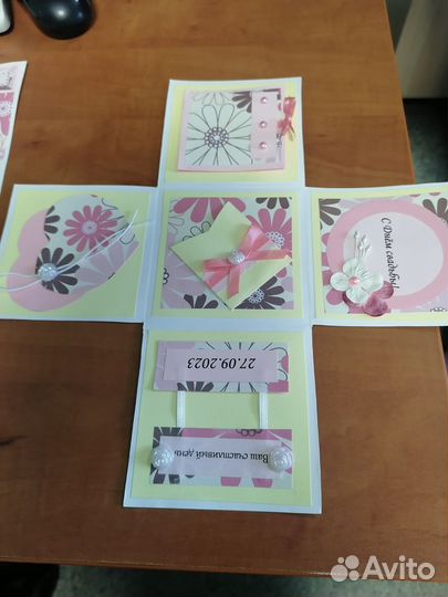 Изготовление свадебных коробочек