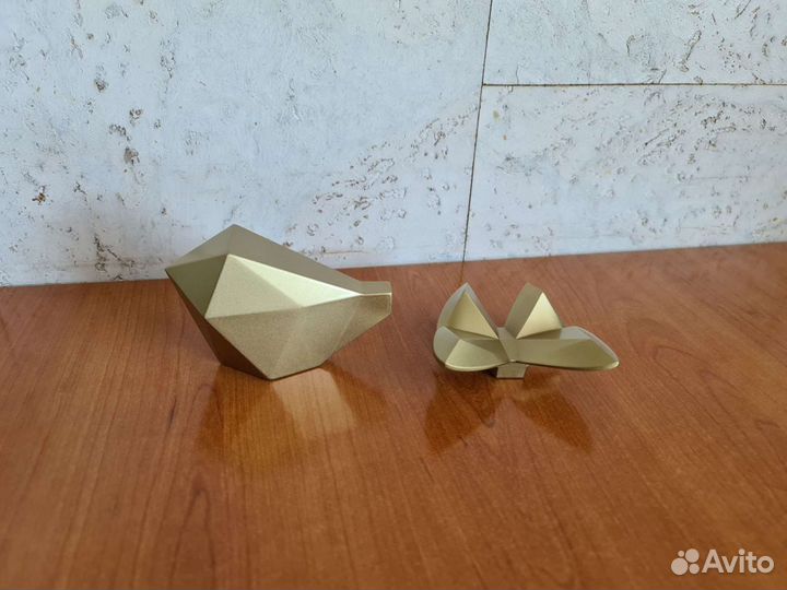 Авторские фигурки бабочек, металл