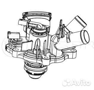 Термостат для а/м Mercedes-Benz C (W204) (07) /E