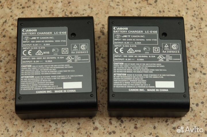 Аккумуляторы Canon LP-E10 и флешки 8Gb