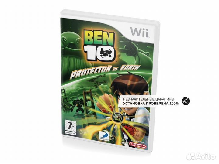 Ben 10 Protector Of Earth, б/у, незнач.царап., анг