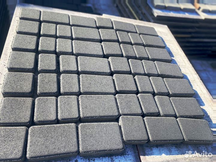 Тротуарная плитка сухопрессованная