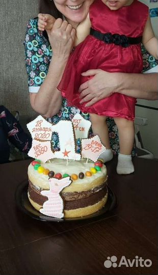Нарядное платье для девочки 1 год