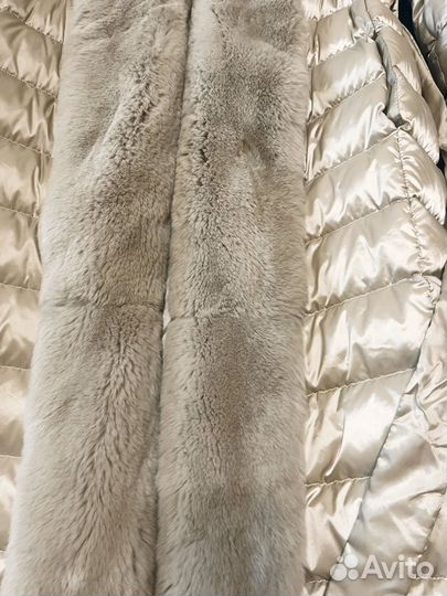 Пуховик с натуральным мехом