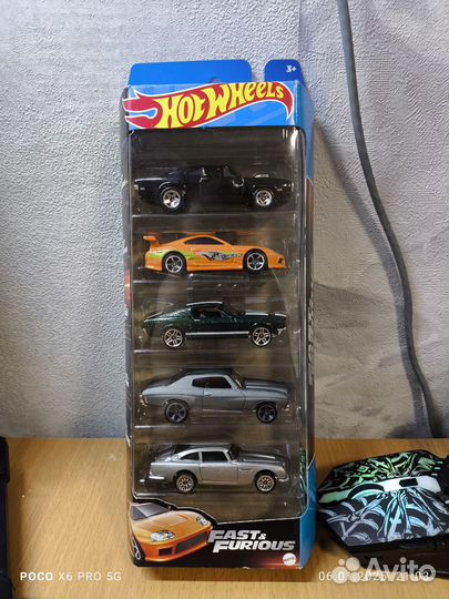 Hot wheels fast and furious 5 pack