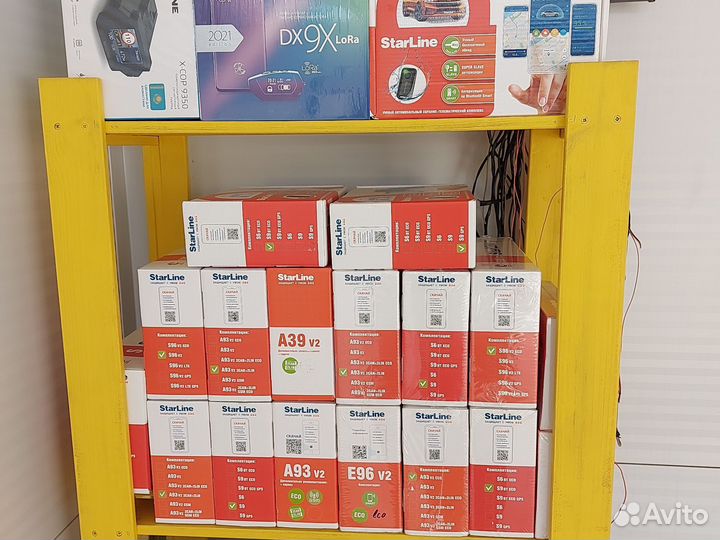 Установка автосигнализаций Pandora Starline