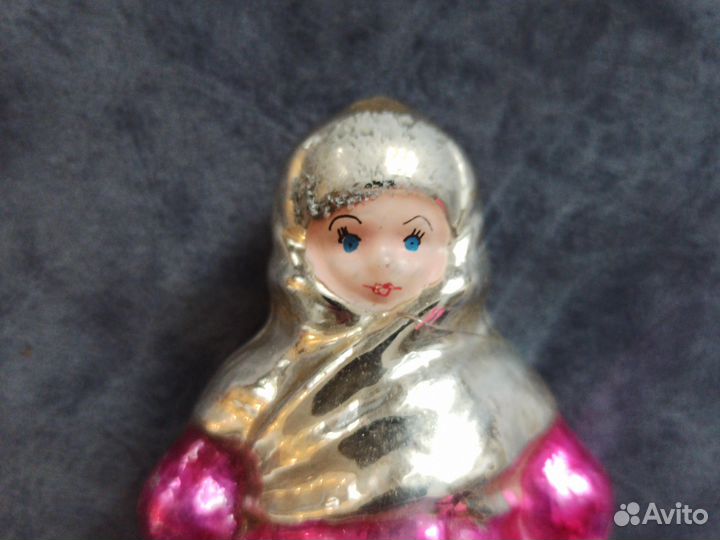 Ёлочная игрушка в реставрацию