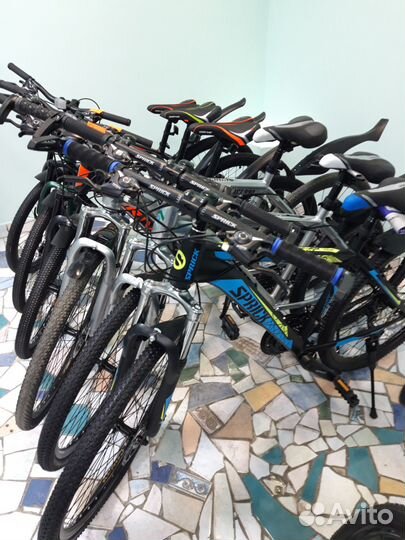 Велосипед горный скоростной