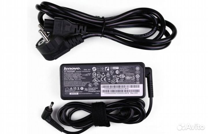 Блок питания для Lenovo 510, 20v, 3.25a, 4.0x1.7