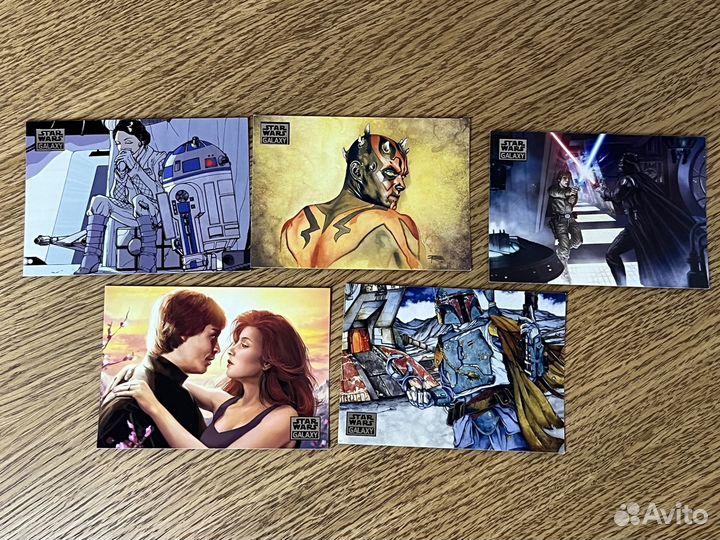 Карточки Звездные войны Star Wars