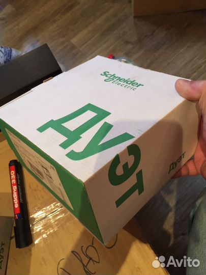 Термостат электронный Дуэт Schneider