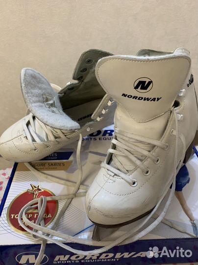 Коньки фигурные р 33 (22см) Nordway Alice б/у