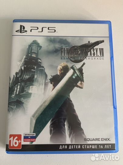 Final fantasy 7 remake ps5 диск