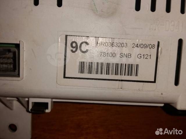 Панель приборов honda civic 4D