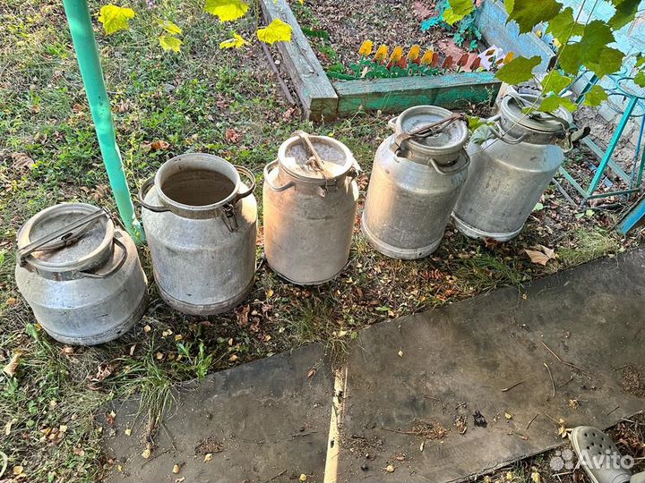 Фляга алюминиевая бу 40л