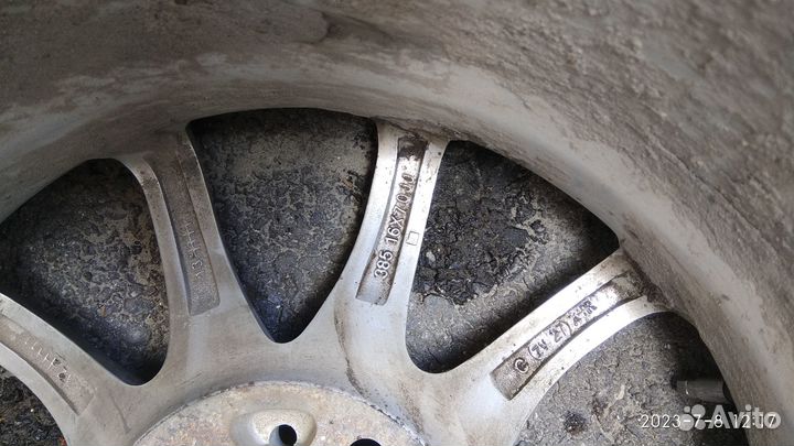 R16 Nokian Tyres All Weather+ 205/60, PCD 5x100 DIA 10