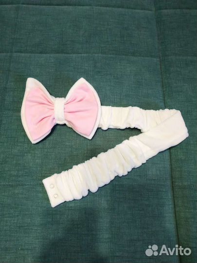 Бант на резинке на выписку