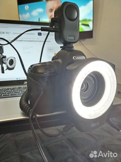 Осветитель Godox Ring 48 для макросъемки