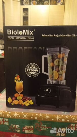 Блендер стационарный BioloMix T5200 в упаковке