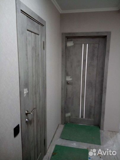 Установка межкомнатных дверей