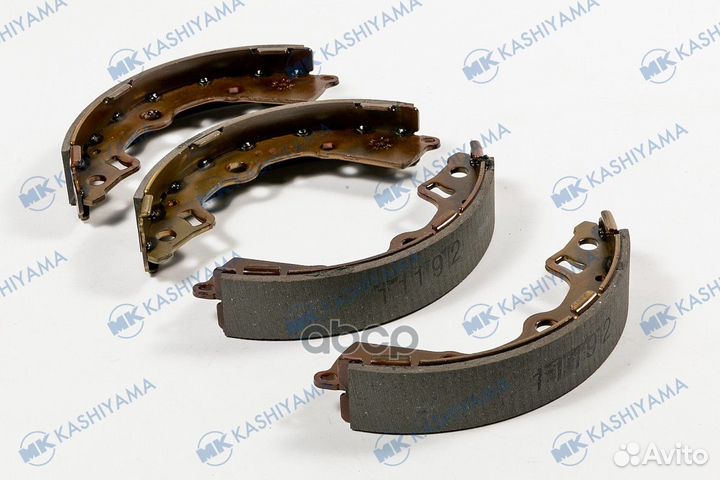 Колодки тормозные барабанные, задние KI picanto 04