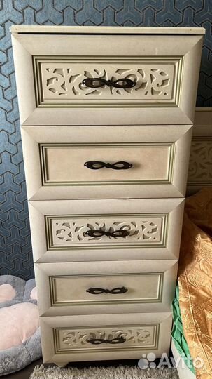 Спальный гарнитур: 2-х сп. кровать бу 160 200