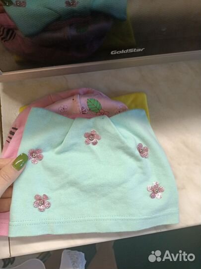 Шапки для девочки 5-7 лет