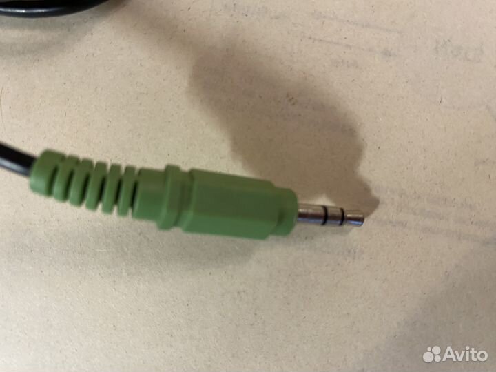 Кабель переходник 3.5 мм - 3.5 мм (папа-папа)