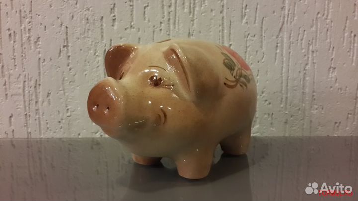 218613 Копилка Авторская работа Свинка