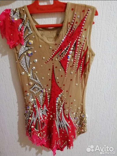 Купальник для художественной гимнастики 128