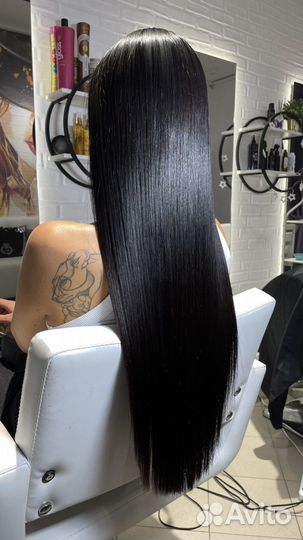 Кератиновое выпрямление, ботокс волос,нанопластика