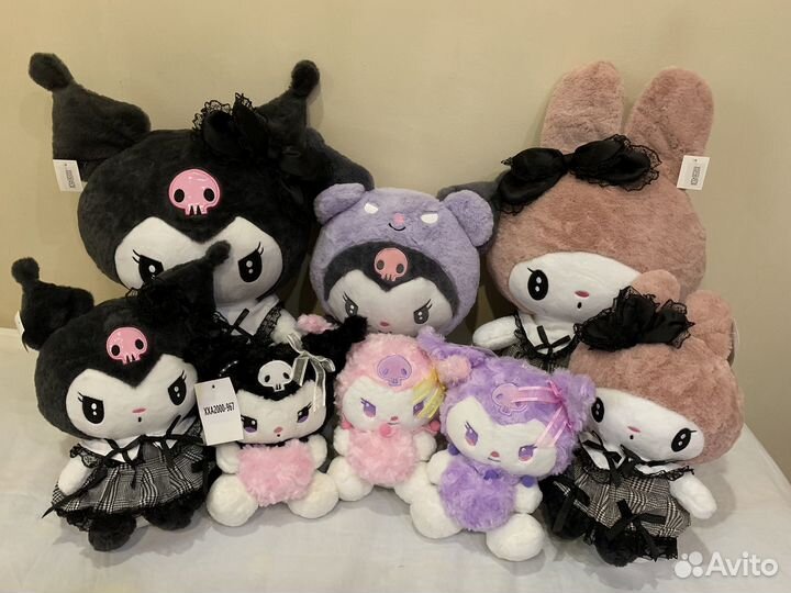 Куроми и Мелоди 45см, 35см, 20см, 15см, 13см, 12см