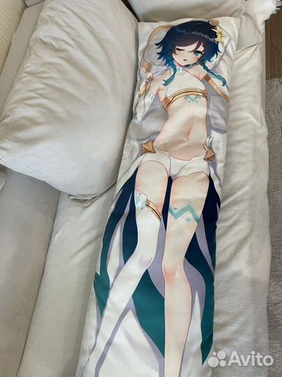 Подушка плюс наволочка на молнии Дакимакура